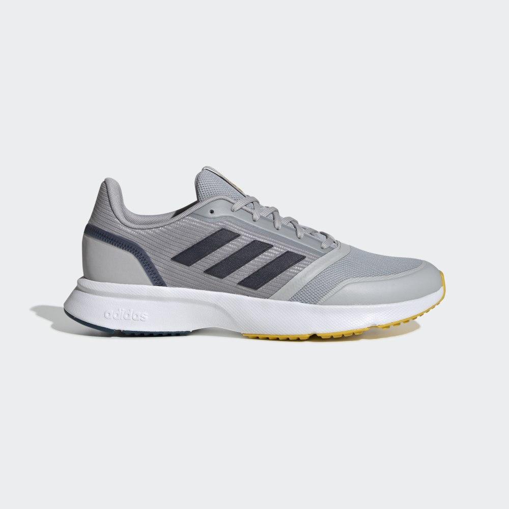 Adidas Men's Nova Flow Running Shoes Grey/Yellow Ireland EH1364